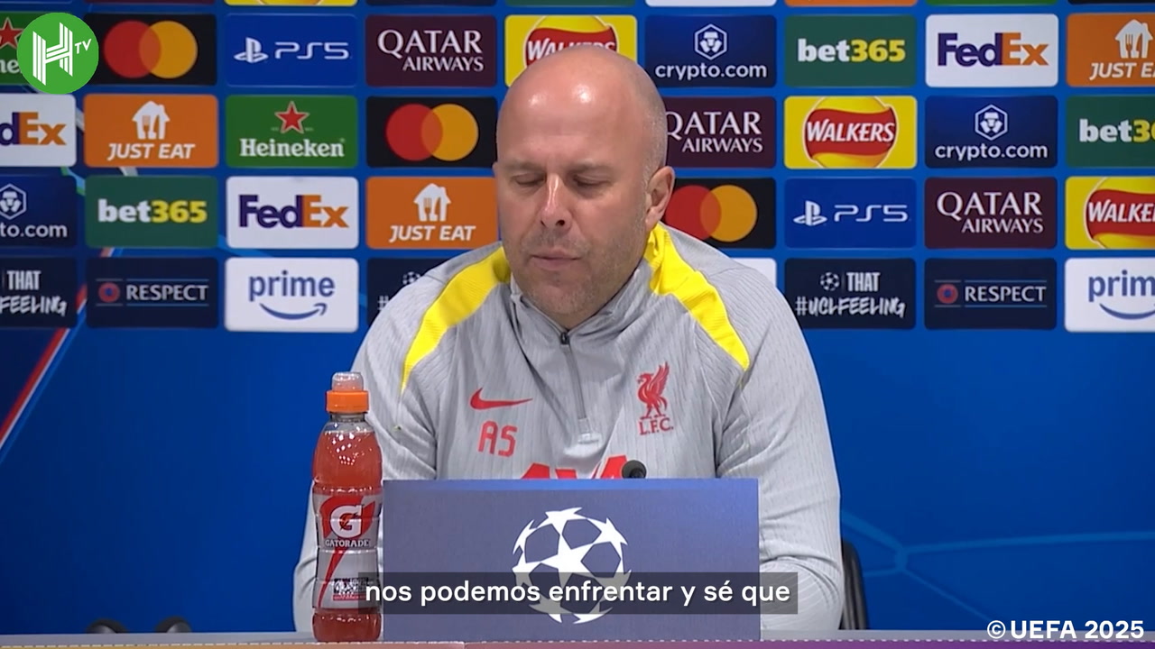 📹 Arne Slot le da la razón a Luis Enrique: «PSG y Liverpool son candidatos a llegar a la final de la Champions»