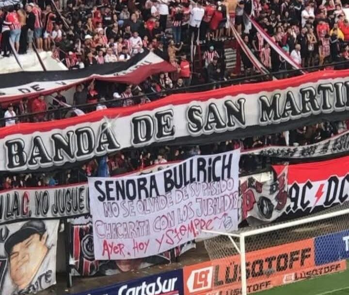 Bandera de Chaca contra Bullrich