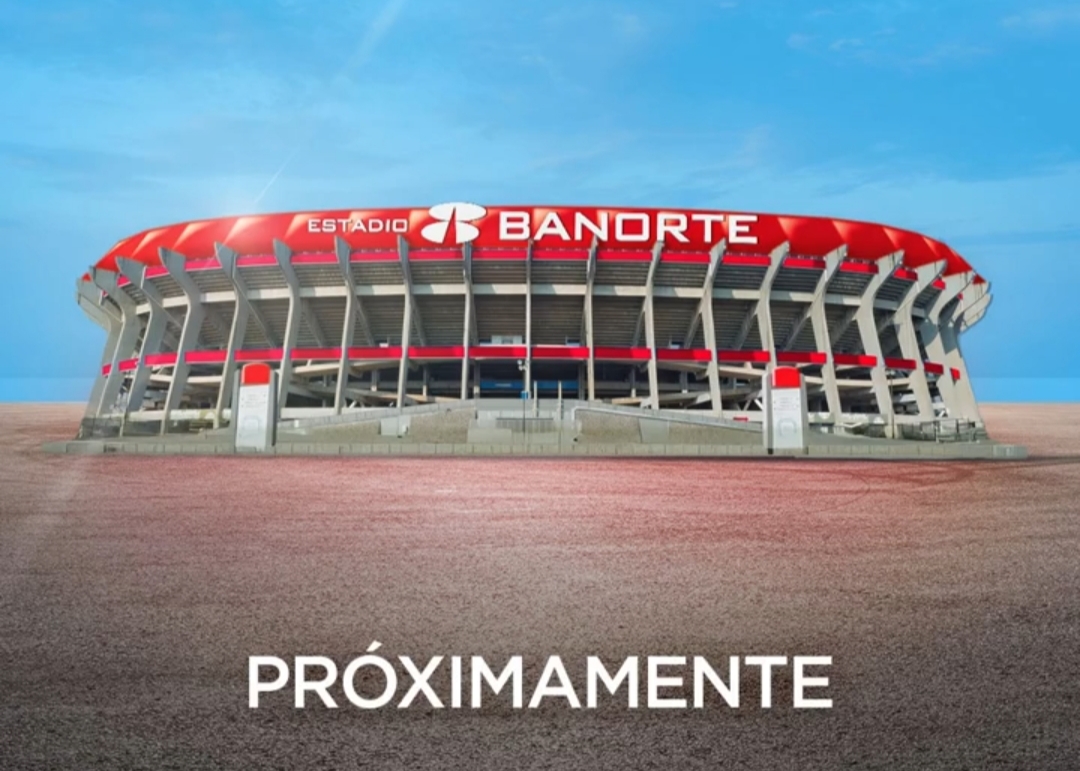 ¡El mítico Estadio Azteca pasará a llamarse Banorte!