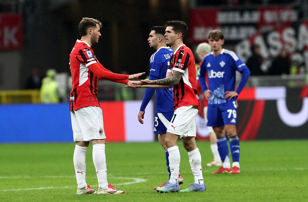 Milan volvió a despertar en el segundo tiempo y derrotó al Como por Serie A