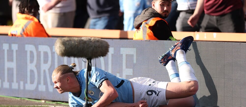 Haaland salió lesionado ante Bournemouth y preocupa al Manchester City