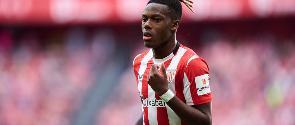 Athletic Club v Real Valladolid CF - La Liga EA Sports Nico Williams