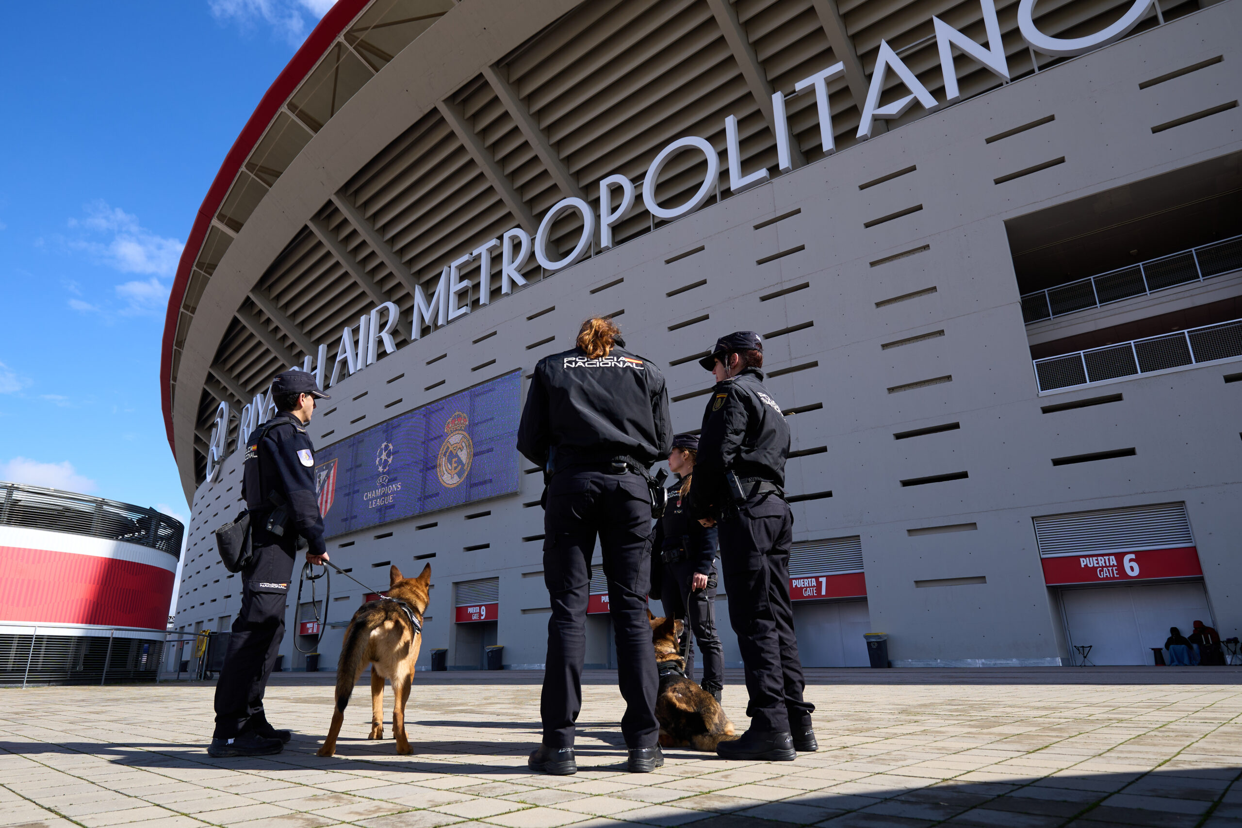 ¿Cómo será el operativo policial para el derbi entre Atlético y Real Madrid de Champions?