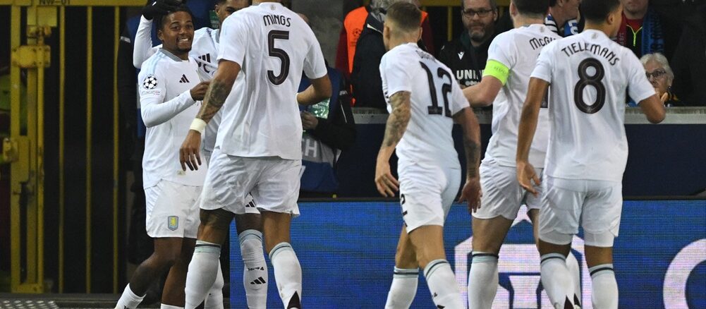 Club Brugge KV v Aston Villa FC - UEFA Champions League 2024/25 Round of 16 First Leg