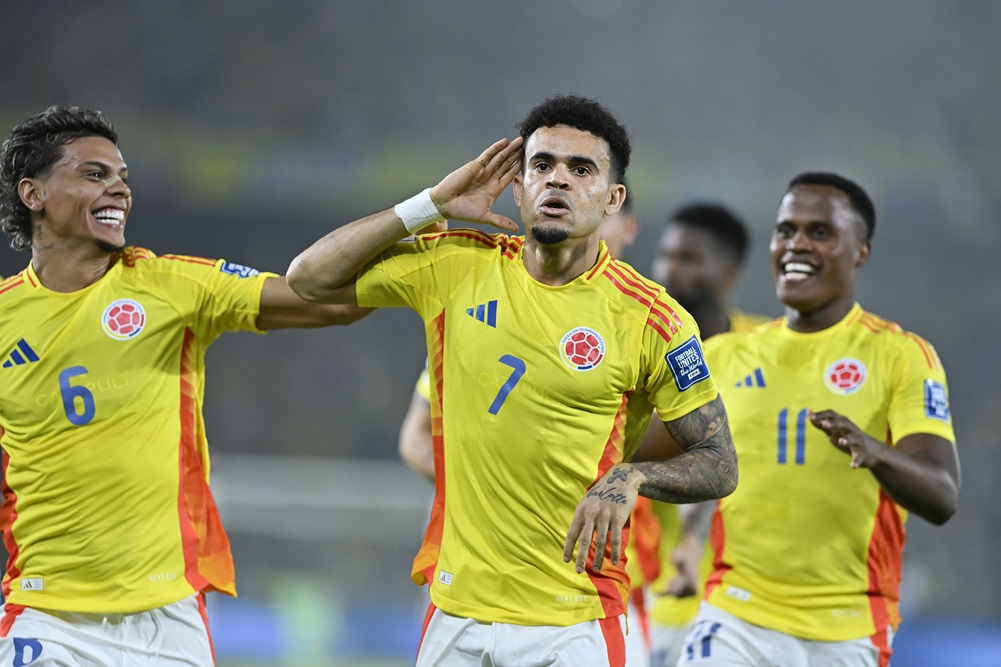 Colombia y Luis Díaz necesitaron 40 segundos para abrir la cuenta ante Paraguay