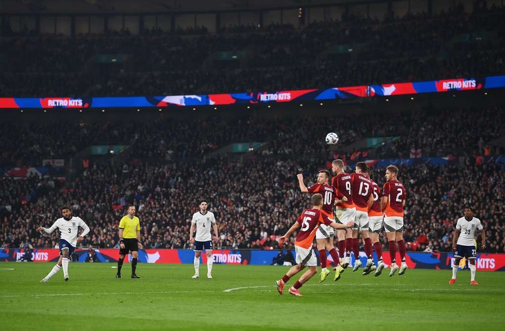 Reece James con un golazo ante Letonia marcó su primer gol con la Selección de Inglaterra
