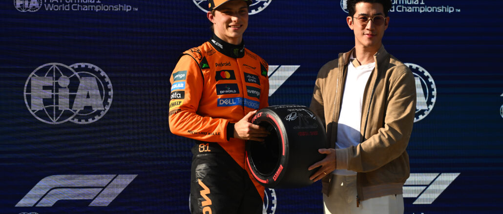 F1 Grand Prix Of China - Sprint & Qualifying Formula 1 Oscar Piastri