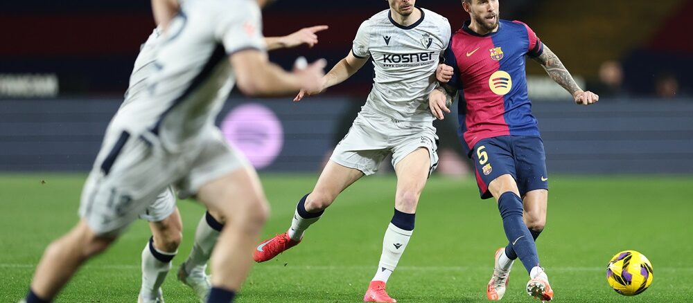 Osasuna reclama que Barcelona añadió erróneamente a Iñigo Martínez en el partido del jueves