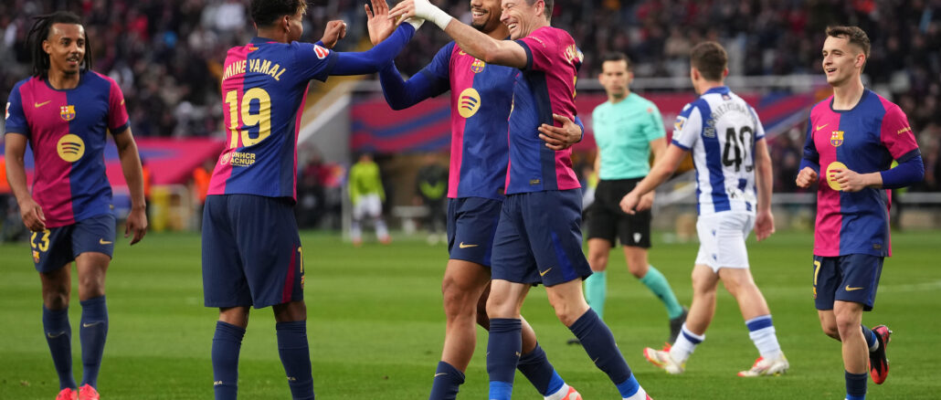 FC Barcelona v Real Sociedad - La Liga EA Sports Barcelona