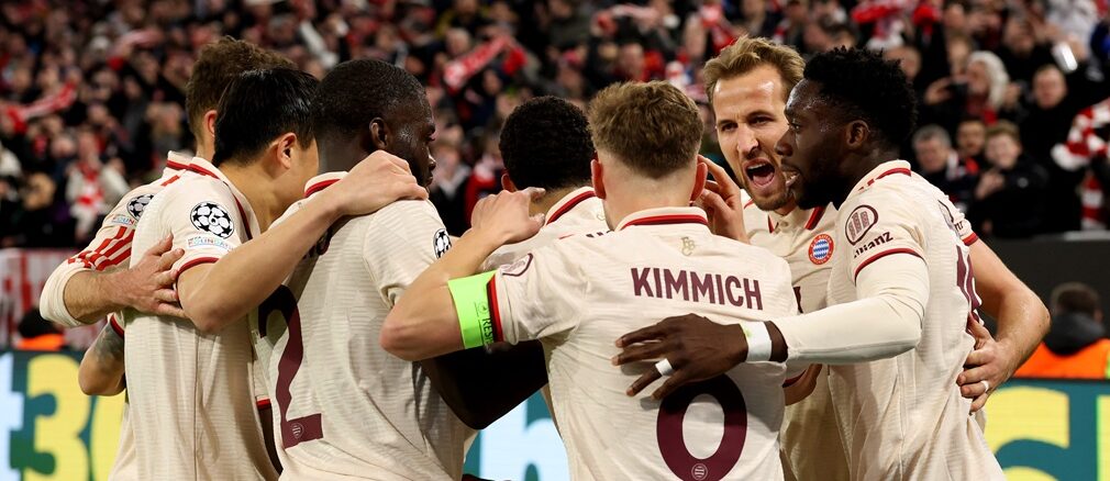 FC Bayern München v Bayer 04 Leverkusen - UEFA Champions League 2024/25 Round of 16 First Leg