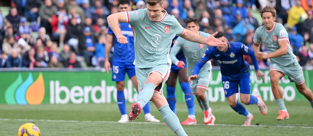 Polémico penal para Atlético Madrid ante Getafe en La Liga