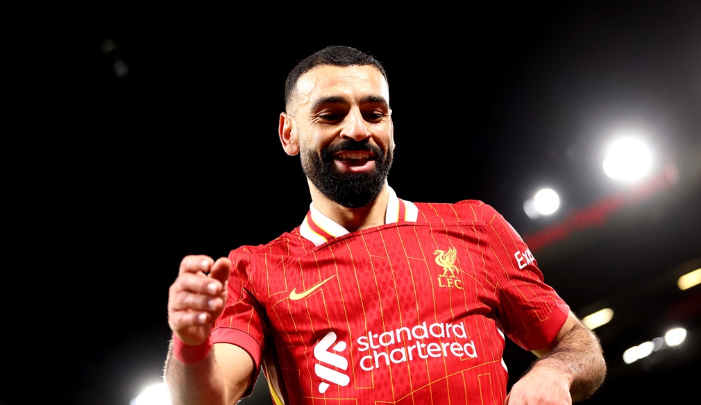 Salah igualó al Kun Agüero como el quinto goleador histórico en Premier League