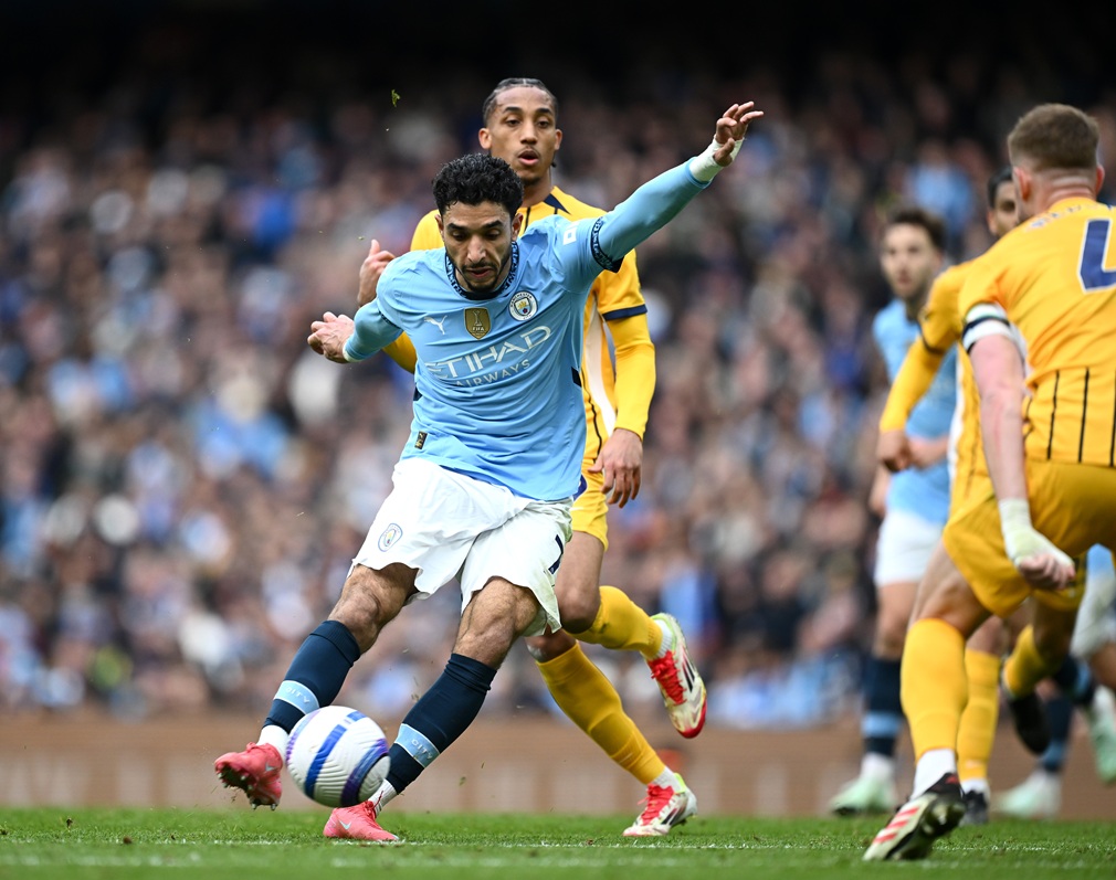Marmoush volvió a convertir para Manchester City tras un mes