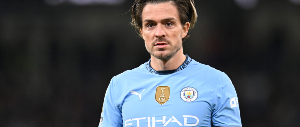 Manchester City FC v Manchester United FC - Premier League Jack Grealish