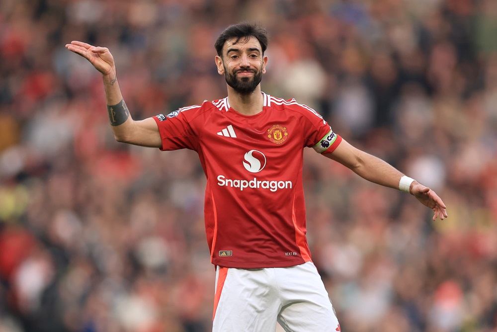 Bruno Fernandes se metió en el top 20 de goleadores históricos de Manchester United