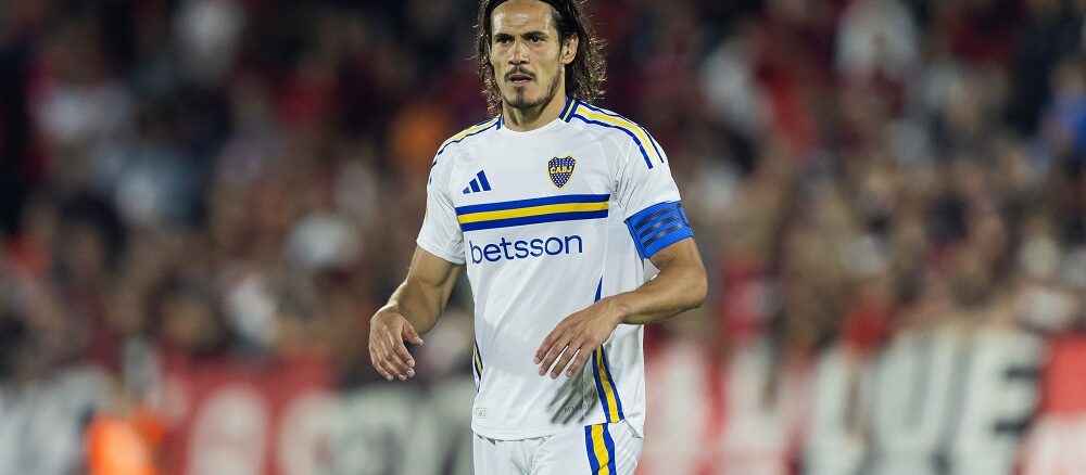 Newell's Old Boys v Boca Juniors - Liga Profesional 2024 Edinson Cavani