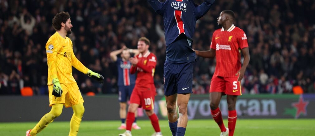 Paris Saint-Germain v Liverpool FC - UEFA Champions League 2024/25 Round of 16 First Leg