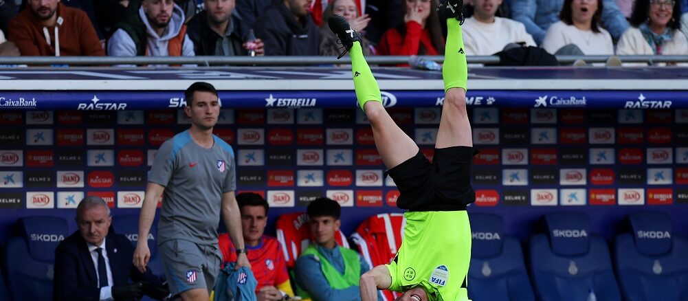 Árbitro choque Giuliano Simeone