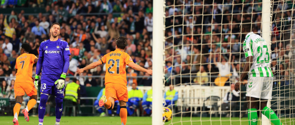 Real Betis Balompie v Real Madrid CF - La Liga EA Sports Brahim Díaz