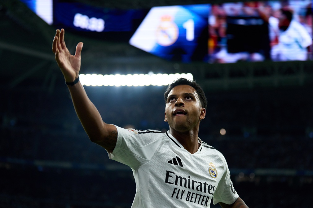 Rodrygo le dio inmediata ventaja a Real Madrid con su gol 25 por Champions League