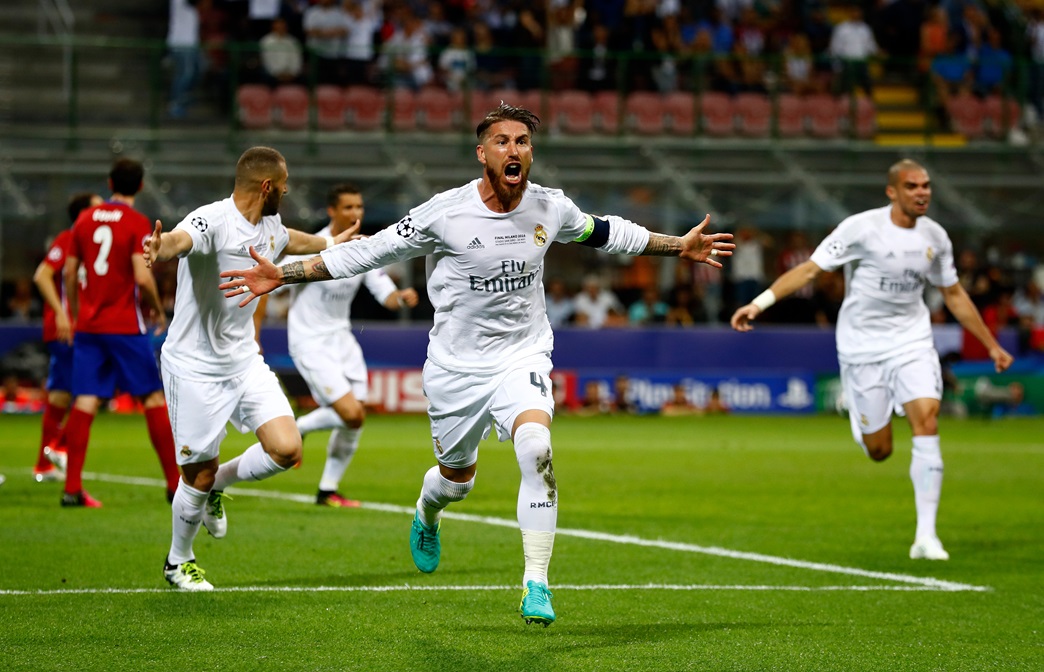 Real Madrid ganó los cinco mata mata que jugó contra Atlético Madrid en Champions League