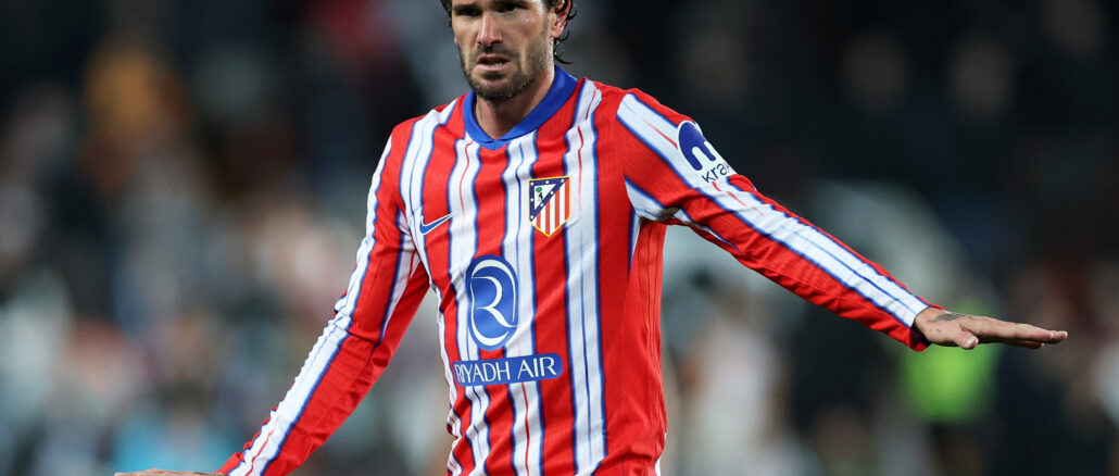 Rodrigo de Paul fue reemplazado con molestias en Atlético Madrid