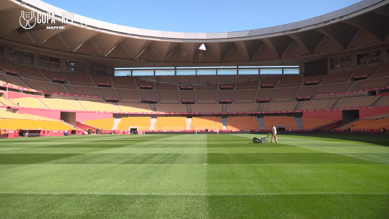 📹 Así es el estadio La Cartuja, el escenario de la final de la Copa del Rey entre Real Madrid y Barcelona
