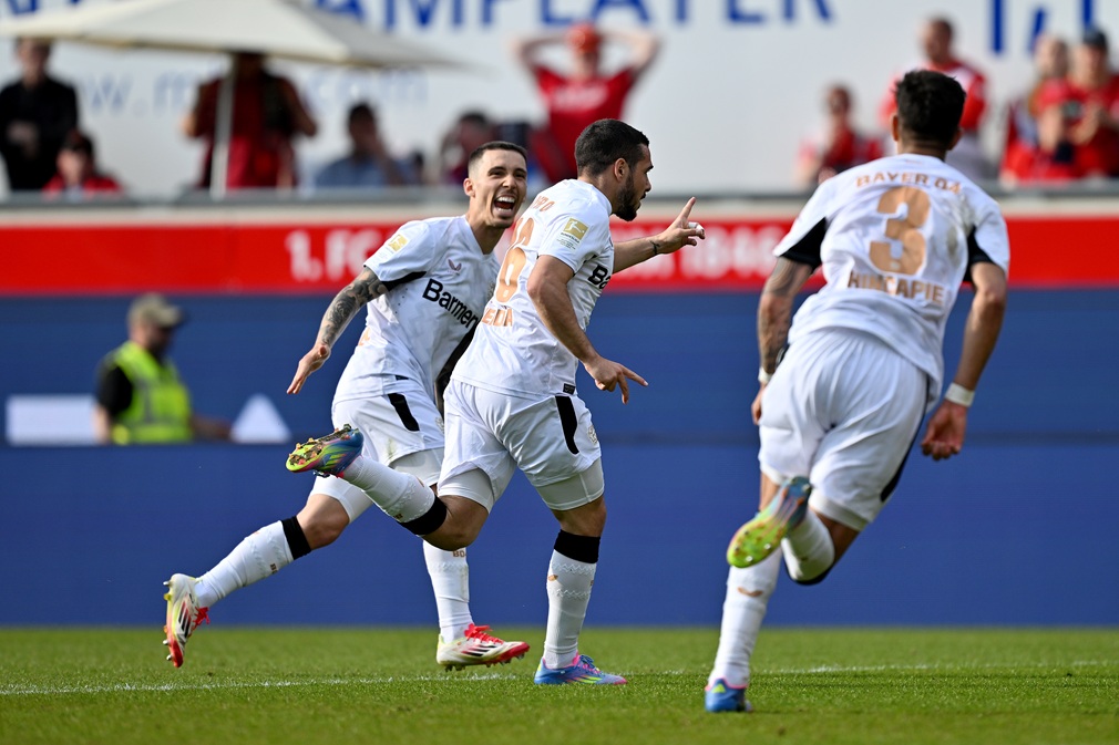 Bayer Leverkusen mostró credenciales de campeón con agónica victoria en Heidenheim