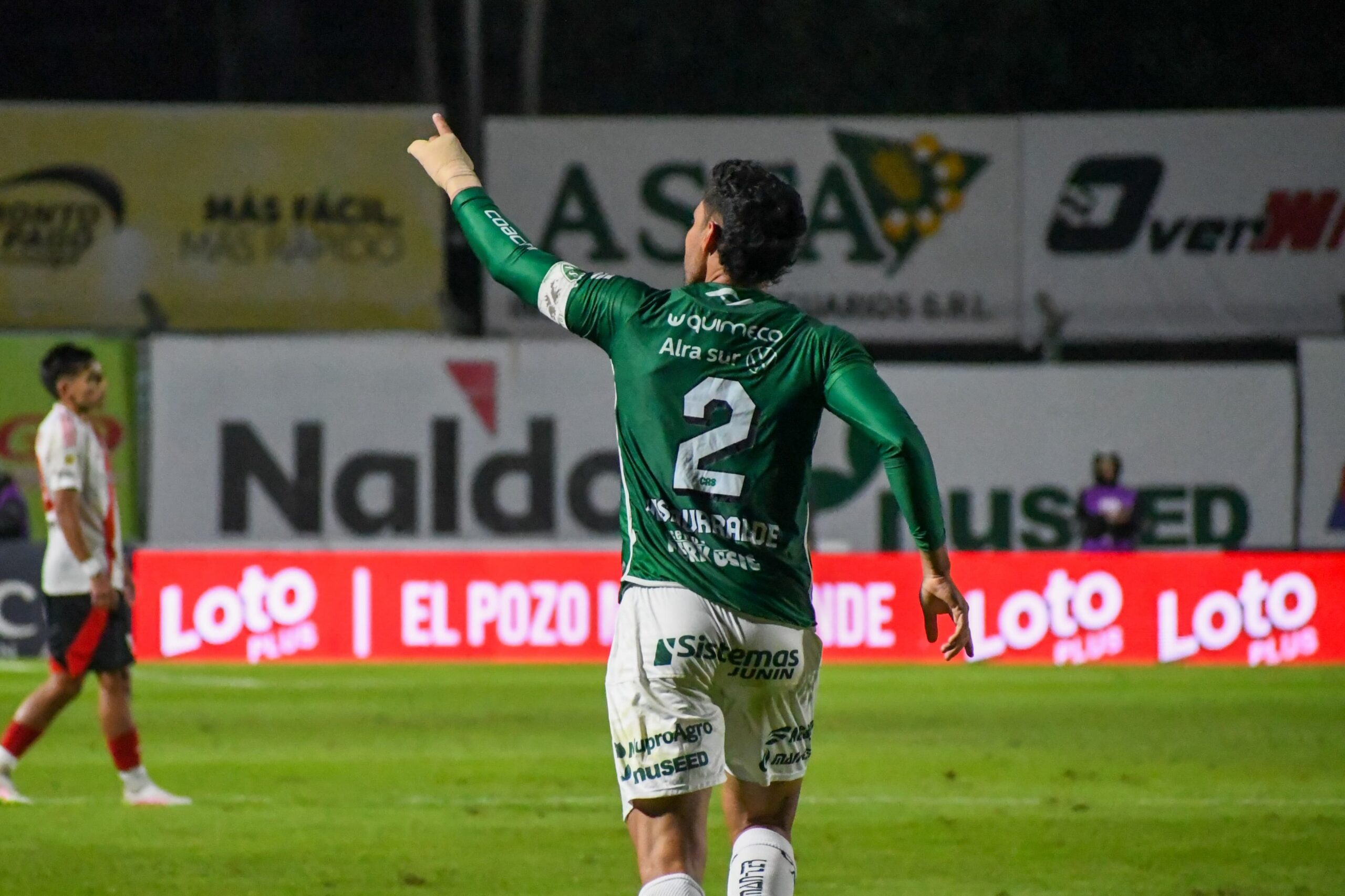 ¡Llegó el empate del Verde! – Insaurralde estableció tablas entre Sarmiento y River
