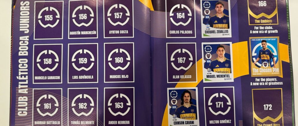 Álbum de Figuritas Boca