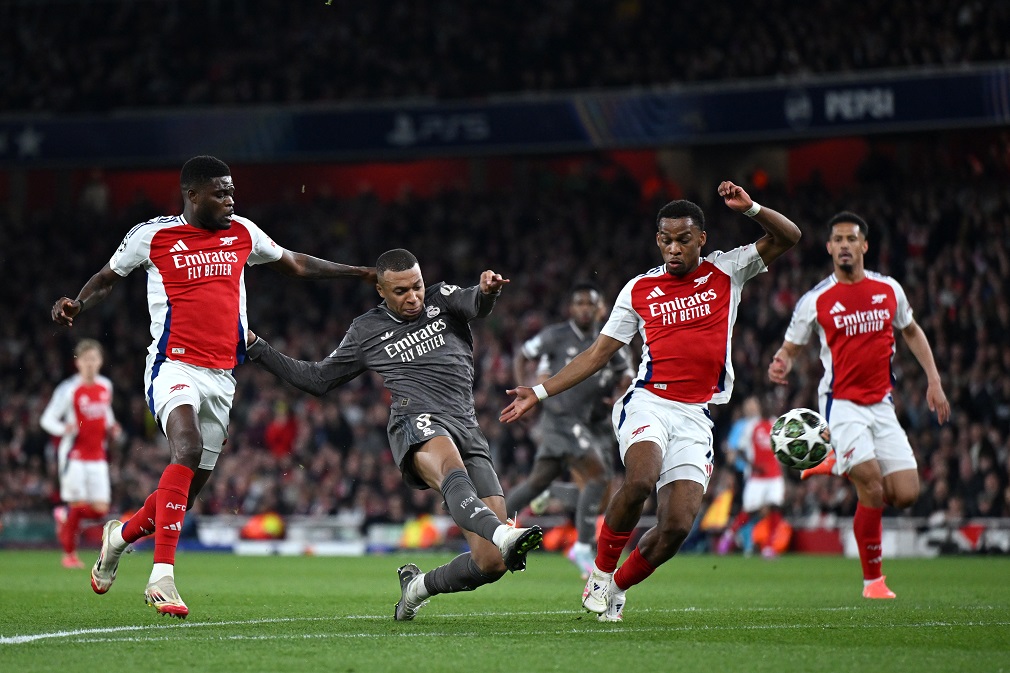 Arsenal y Real Madrid empatan un duelo que puede ser para cualquiera: 0-0 al descanso
