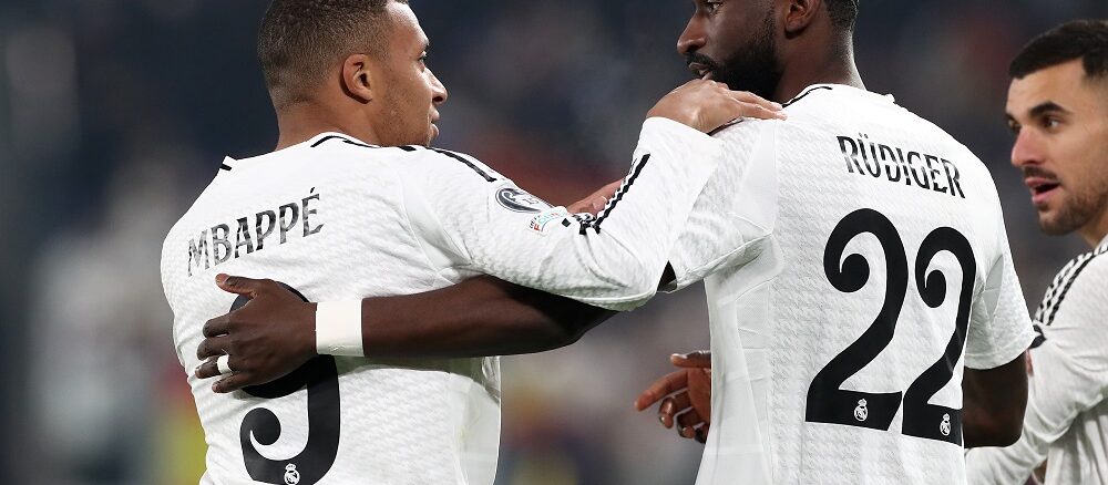 Kylian Mbappé y Antonio Rüdiger