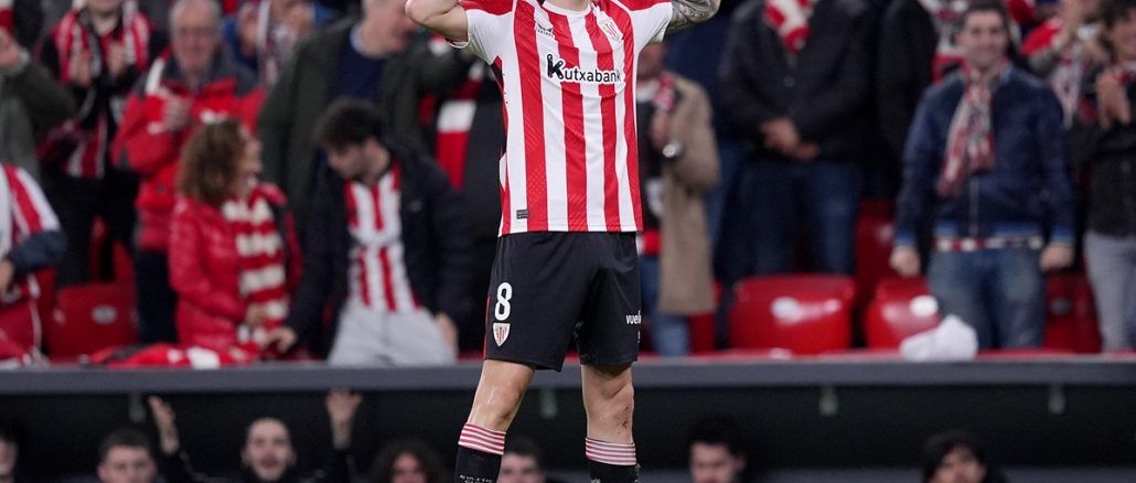 Oihan Sancet marcó el gol 5000 de la historia del Athletic de Bilbao en La Liga