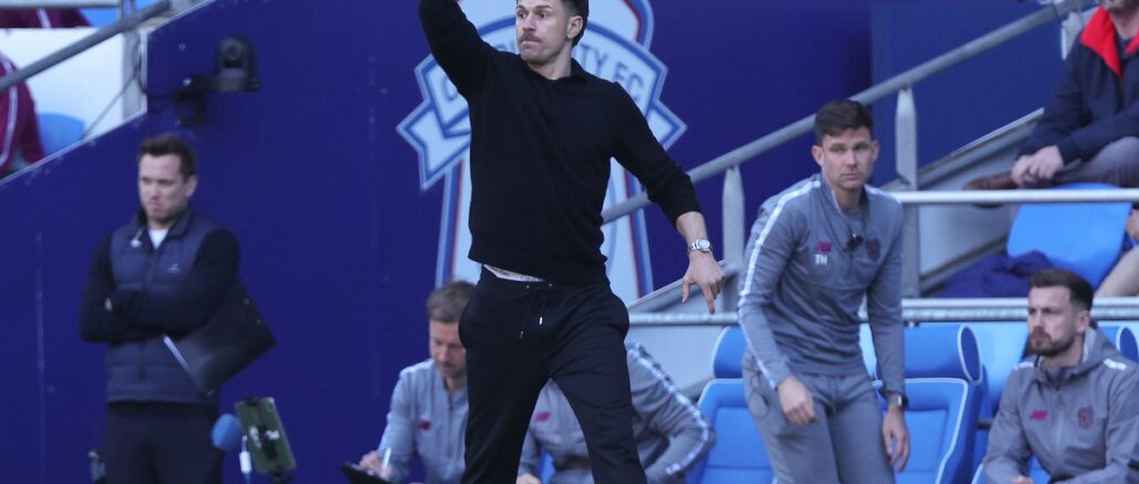 Aaron Ramsey consumó su descenso con el Cardiff City