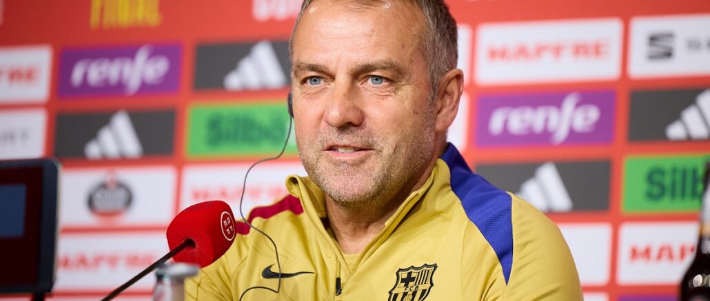 FC Barcelona Training Session Hansi Flick