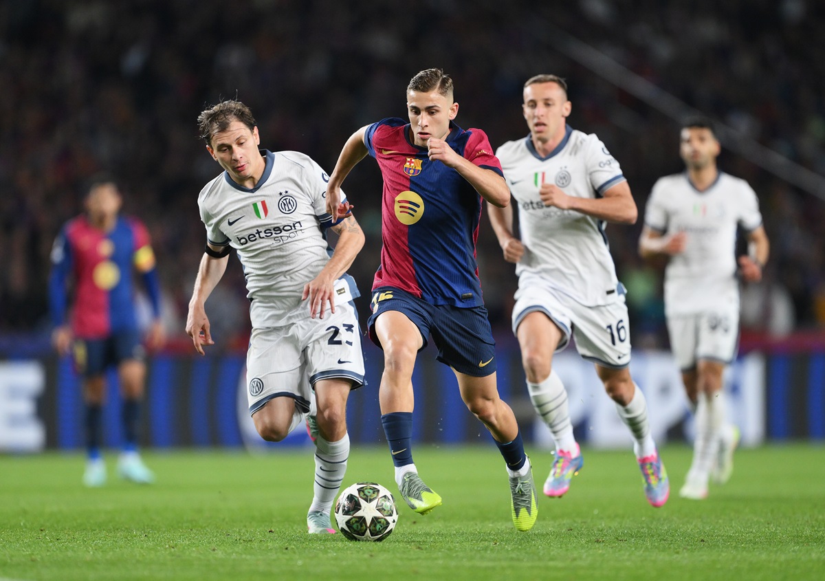 Barcelona e Inter dejaron la piel en un 3 a 3 buscando la final de Champions League