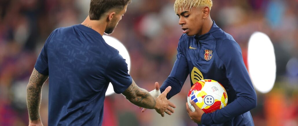 Lamine Yamal se tiñó de rubio para la final de la Copa del Rey