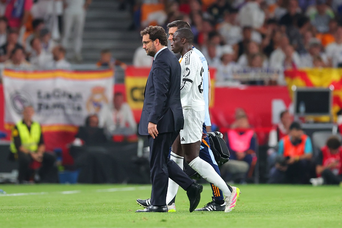 Ferland Mendy sufrió con Real Madrid su cuarta lesión en esta temporada
