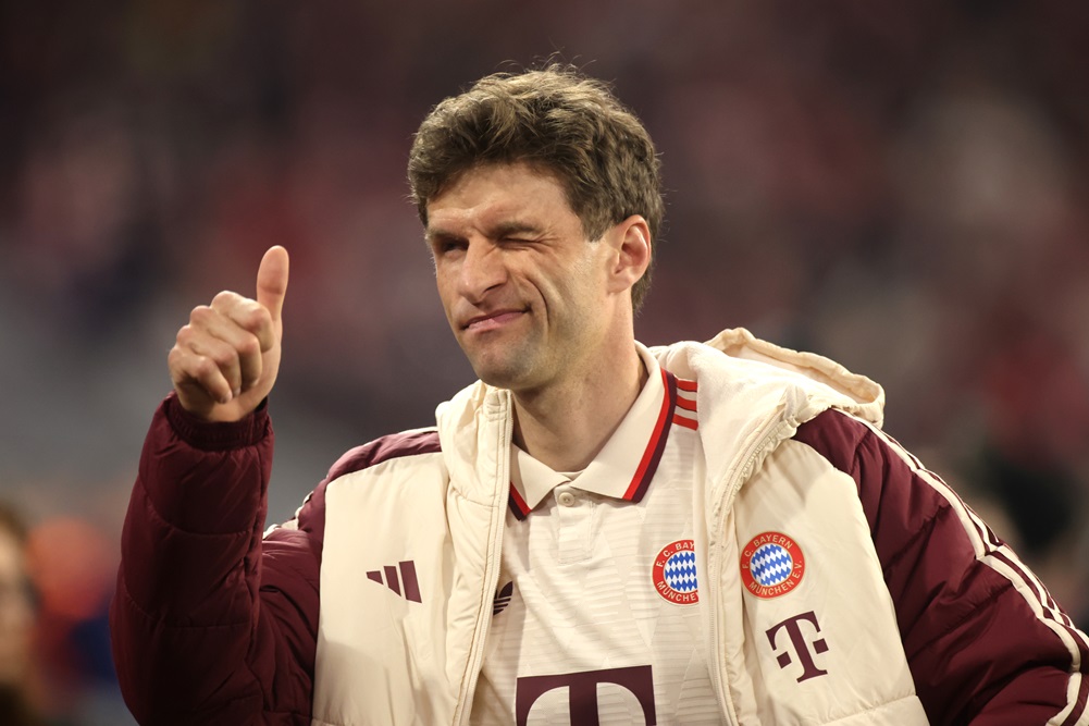 Thomas Müller superó a Lionel Messi y es el tercer jugador con más partido en Champions