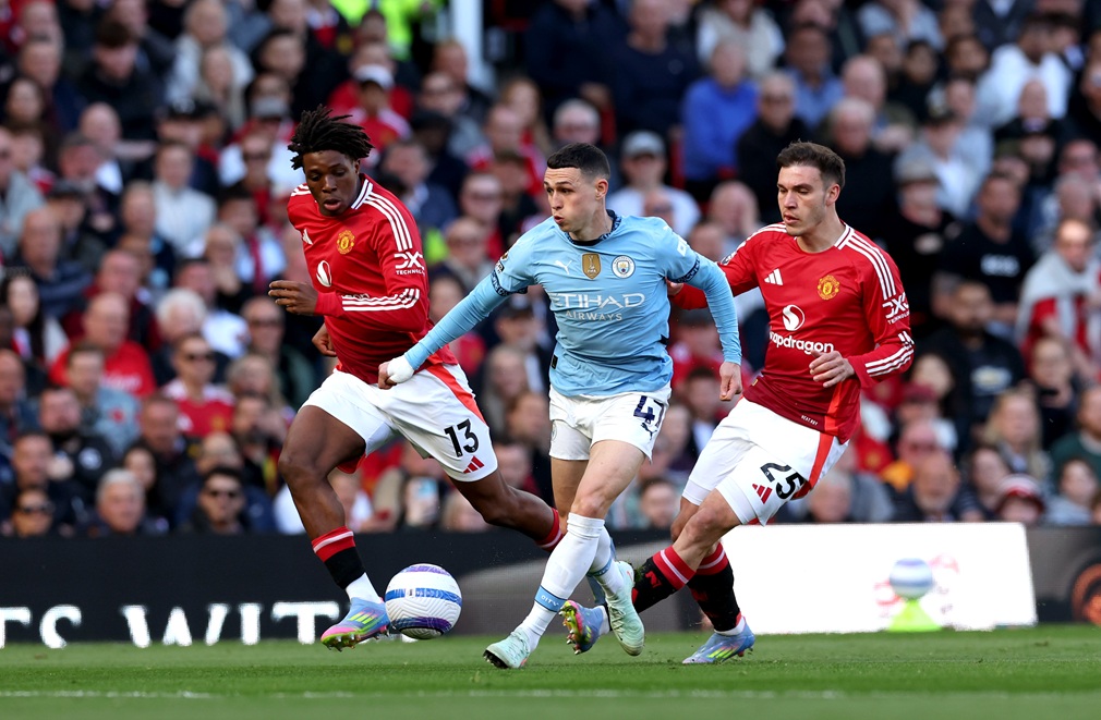 El Derbi de Manchester terminó 0-0 tras cinco años: deslucido duelo entre United y City