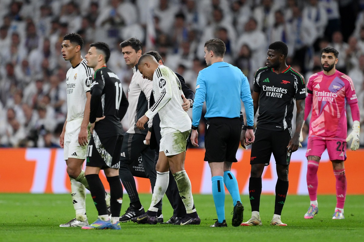Se confirmó la lesión de Mbappé en el Real Madrid y es duda para la final de la Copa del Rey