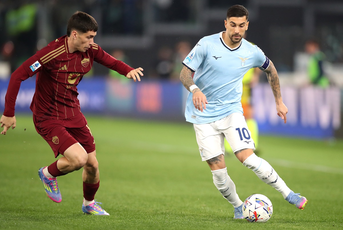 Matías Soulé marcó un golazo made in Argentina en el derbi entre Lazio y Roma