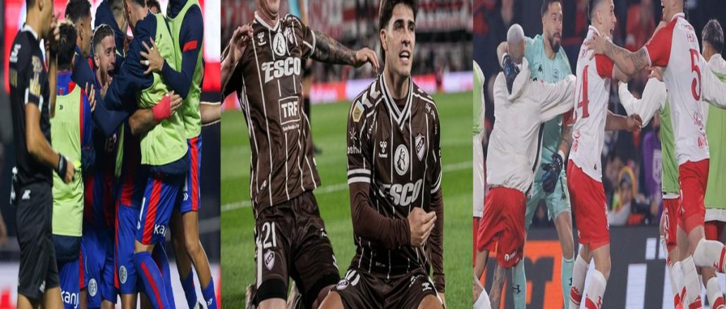 Collage Huracan Platense San Lorenzo ¿Quién saldrá campeón en Argentina? ¿Huracán? ¿Platense? ¿San Lorenzo?
