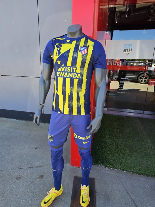 La nueva camiseta pre-partido del Atlético