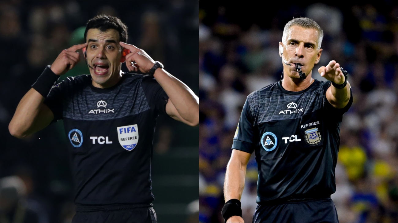 Árbitros para las semifinales del Apertura: Mastrángelo y Rey Hilfer impartirán justicia