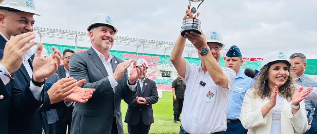 Alejandro Domínguez en Tahuichi Copa Sudamericana en Santa Cruz de la Sierra