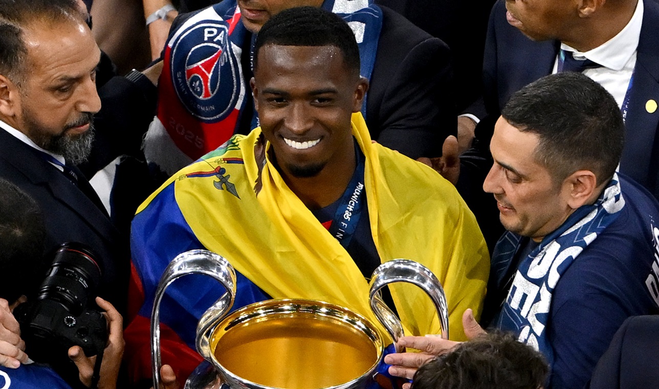 Ecuador tiene a su primer campeón de Champions League y es Willian Pacho
