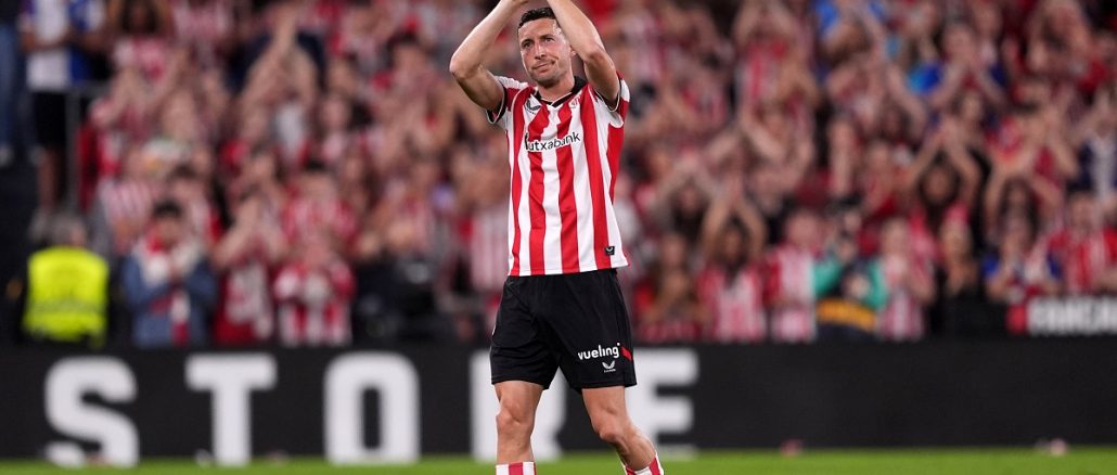 Oscar de Marcos Oscar De Marcos se retiró del fútbol y recibió increíble ovación en San Mamés.