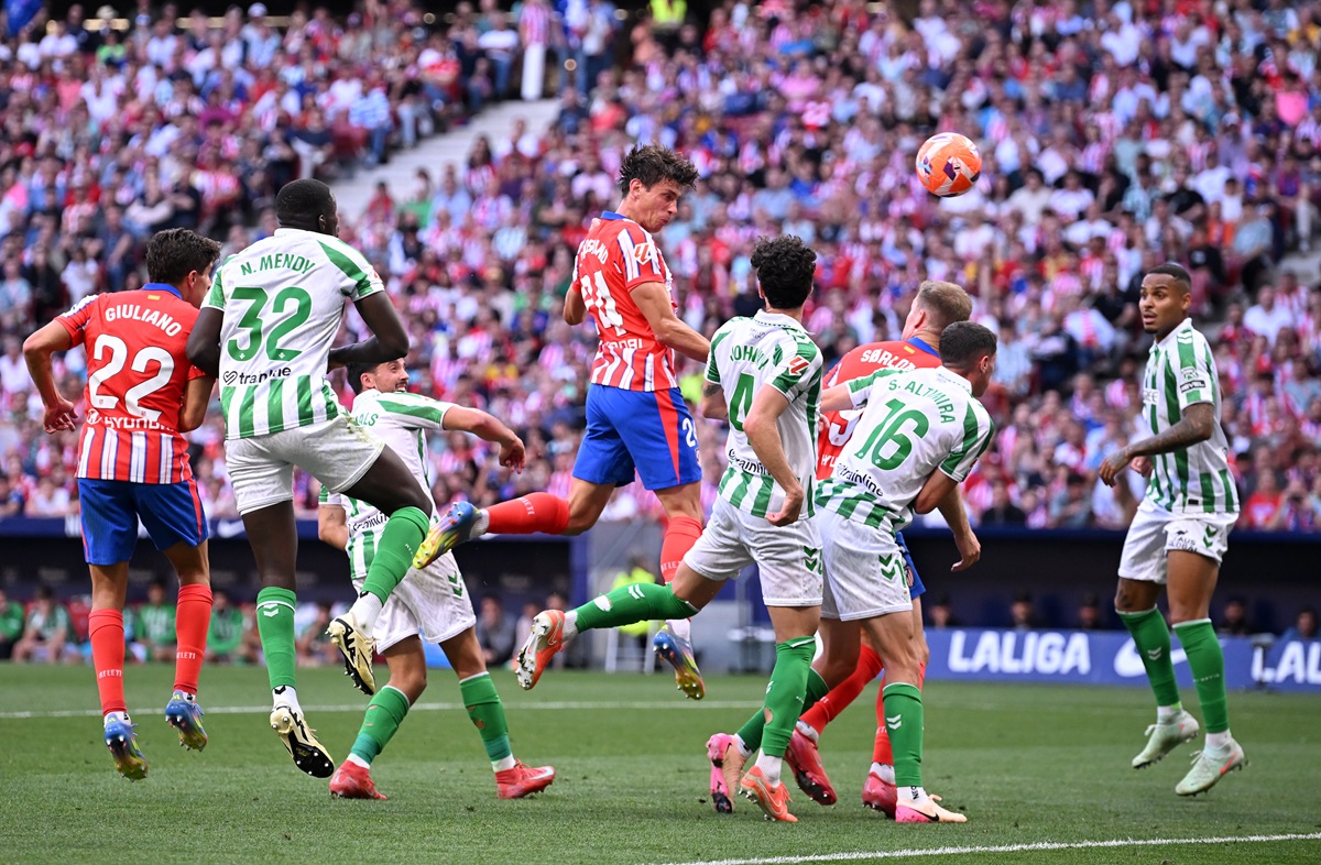 Atlético Madrid goleó a Betis que no jugará Champions League en la próxima temporada