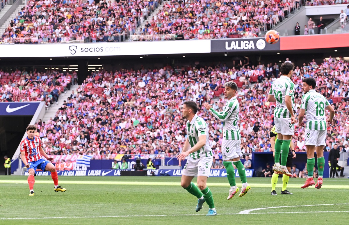 Golazo de Julián Álvarez que ya lleva 28 goles en 53 partidos con Atlético Madrid